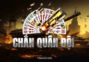 Hình ảnh trò chơi Chắn Quân Đội tại 13win33